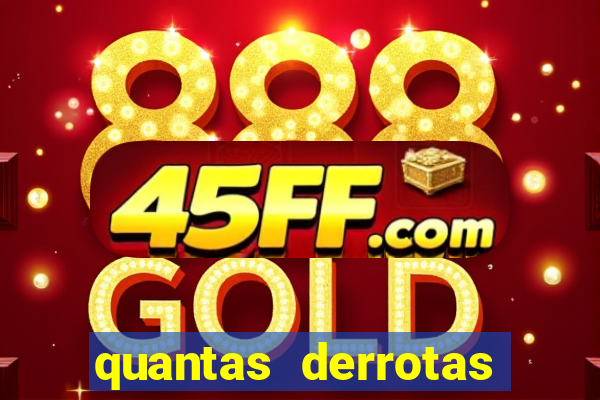 quantas derrotas teve o flamengo em 2019